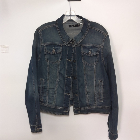 Earl Jeans Jackets & Coats Earl Large Denim Jean Jacket Poshmark